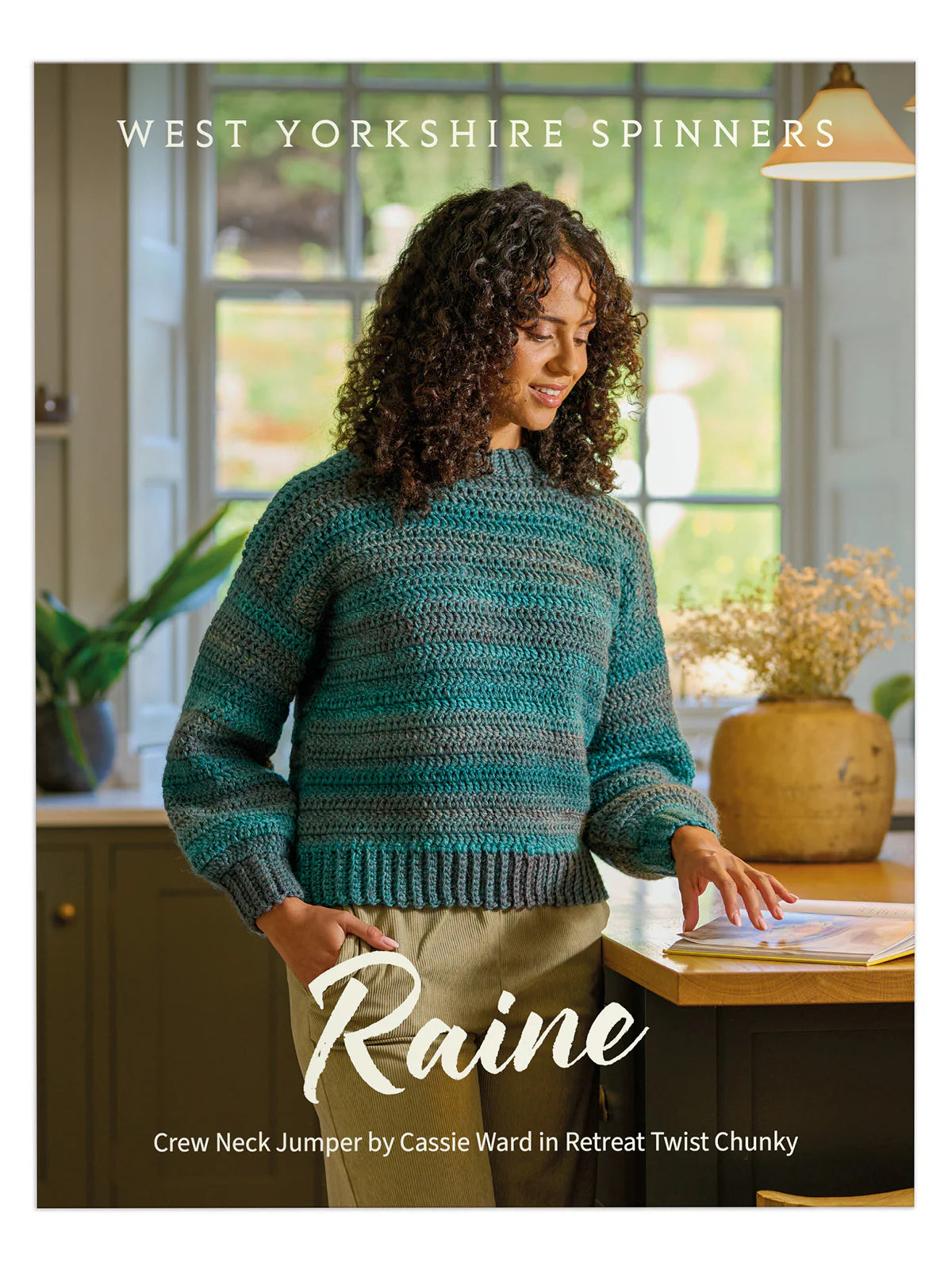 West Yorkshire Spinners - Retreat Twist Chunky - Raine Crew Neck Jumper