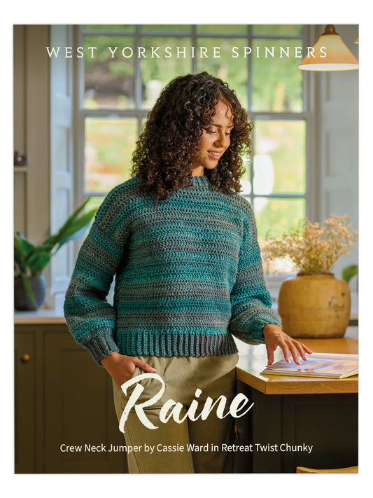 West Yorkshire Spinners - Retreat Twist Chunky - Raine Crew Neck Jumper