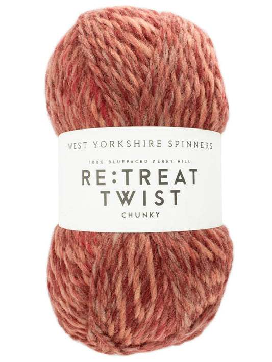 West Yorkshire Spinners - Retreat Twist Chunky Yarn - Solar Flare - 100g