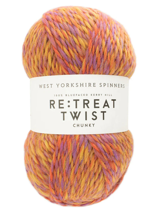West Yorkshire Spinners - Retreat Twist Chunky Yarn - Summer Sky - 100g