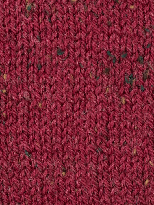 West Yorkshire Spinners - ColourLab Aran Yarn - Cherry Red Tweed - 100g